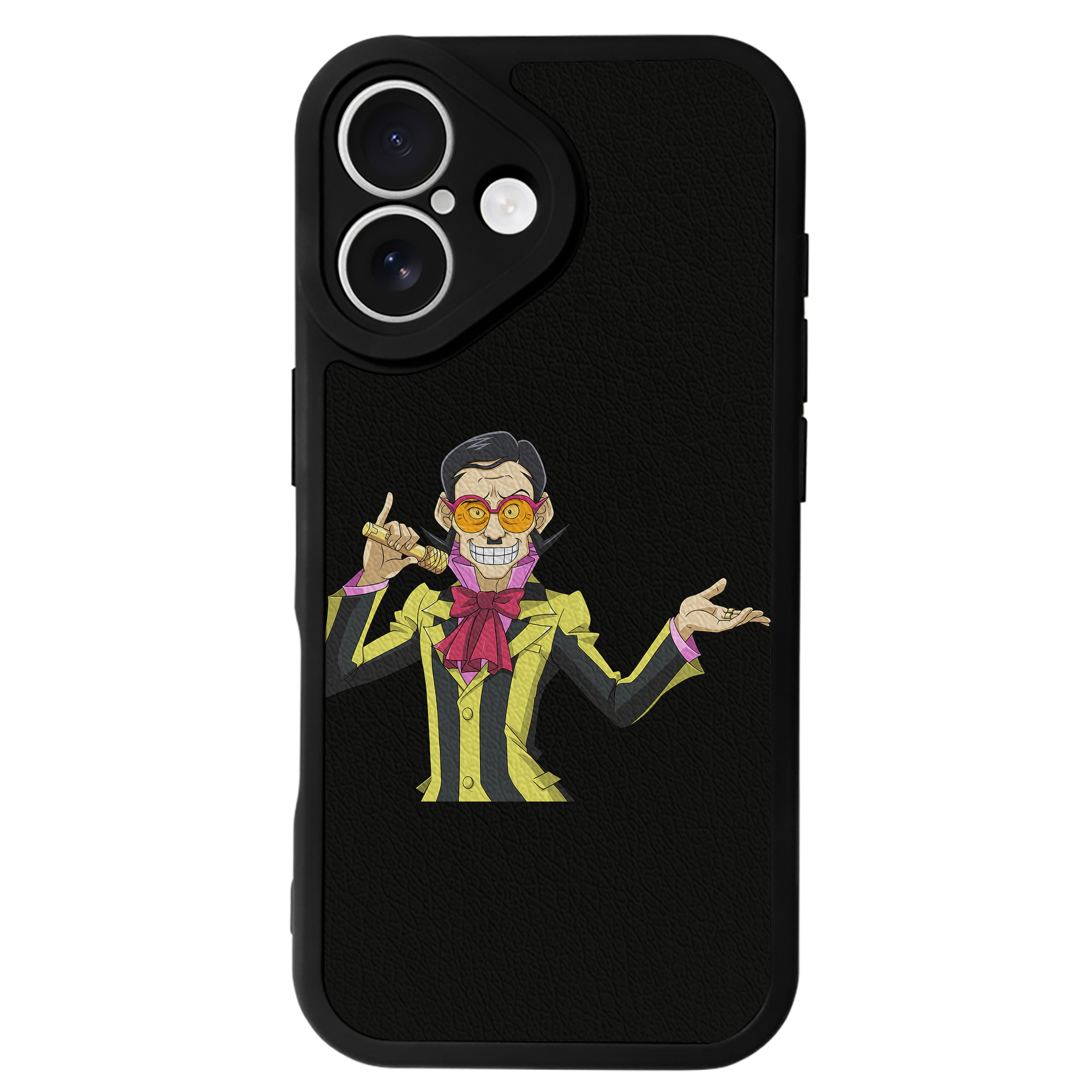 遊☆戯☆王 Yu-Gi-Oh! 【iPhone 16シリーズ対応】シリコンスマホケース（レザー調） 材質：シリコン